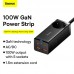 Зарядное устройство сетевое Baseus GaN3 Pro Desktop Powerstrip |AC/2USB/2Type-C, 100W, QC/PD|