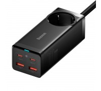 Зарядное устройство сетевое Baseus GaN3 Pro Desktop Powerstrip |AC/2USB/2Type-C, 100W, QC/PD|