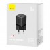 Зарядное устройство сетевое OS-Baseus GaN5 Fast Charger (mini) 1C|1Type-C, QC/PD, 30W|