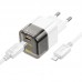 Зарядное устройство сетевое HOCO Type-C to Lightning cable Transparent tribute single-port C125A |1Type-C, PD/QC, 20W/3A|