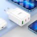 Зарядное устройство сетевое HOCO Type-C to Lightning cabel Start three-port charger N33 |1USB/2Type-C, PD/QC, 35W/3A|