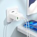 Зарядное устройство сетевое HOCO Type-C to Lightning cabel Start three-port charger N33 |1USB/2Type-C, PD/QC, 35W/3A|