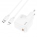 Зарядное устройство сетевое HOCO Type-C to Lightning Cable Advantage single port charger C112A |Type-C, 30W/3A, PD/QC|