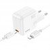 Зарядное устройство сетевое HOCO Type-C to Lightning Cable Advantage single port charger C112A |Type-C, 30W/3A, PD/QC|