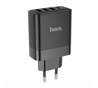 Зарядное устройство сетевое HOCO Intelligent four-port C127A |3USB/1TypeC, 45W/3A, PD/QC|