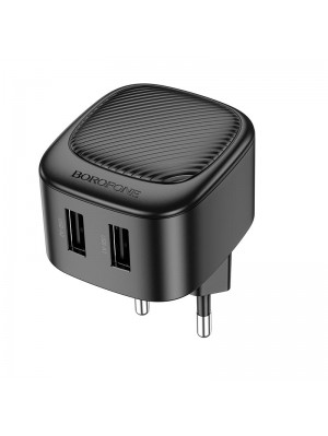 Зарядний пристрій Borofone Special dual-port charger BAS21A |2USB, 10.5W/2.1A|