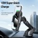 Держатель BASEUS Auto Lock Light Electric Holder with Wireless Charger |15W| (WXHW03-01)