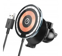 Держатель HOCO Discovery Edition multipurpose magnetic car wireless charger CW42 |Qi, 5-15W|