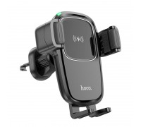 Держатель HOCO wireless fast charge car holder HW1 Pro (air outlet) |5-15W|