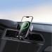 Держатель Baseus LightChaser Series Wireless Charging Electric Car Mount |15W, 5.4-7.2"|