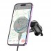 Держатель HOCO Vision metal magnetic wireless fast charging car holder (air outlet) HW6 |15W|