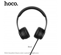 Навушники HOCO with mic Graceful Charm W21