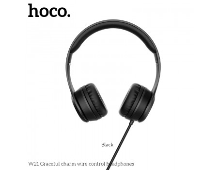 Навушники HOCO with mic Graceful Charm W21