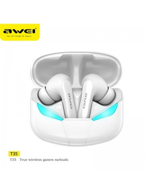 Наушники Bluetooth AWEI T35 Gaming TWS earphone |BT5.0, 35/400mAh, 5Hours|