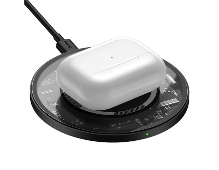 Зрядка Qi BASEUS Simple Magnetic Wireless Charger (suit for IP12) | 15W | (WXJK-E02)