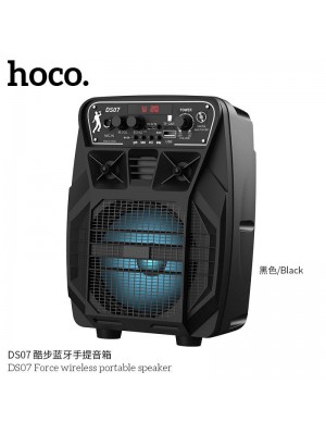 Портативна колонка-караоке HOCO Force wireless portatble speaker DS07 | BT4.2, TF / USB |