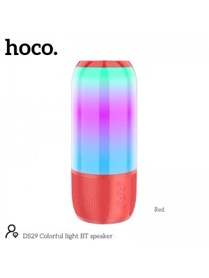 Портативна Bluetooth колонка HOCO Colorful light BT speaker DS29 | BT5.0, AUX, FM, TF, USB |