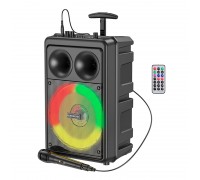 Портативна колонка-караоке BOROFONE Dancing outdoor BT speaker BP9 BT5.0, AUX/FM/TF/USB, 10W, 3h|