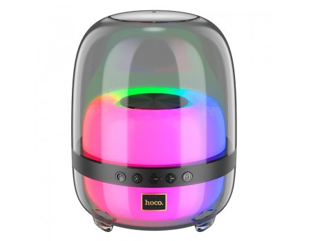 Портативна Bluetooth колонка HOCO Crystal colorful luminous BT speaker BS58 |BT5.1, TWS, 10W, 4H|