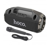 Портативна колонка-караоке HOCO Drum outdoor BT speaker HA3 BT5.0, TWS/AUX/USB/TF, 50W, 5h|