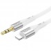 Кабель HOCO 3.5mm to Lightning silicone цифровий відеоконвертор cable UPA22 |1M|