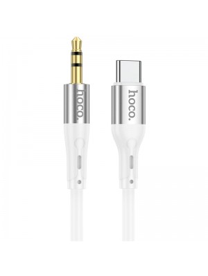 Кабель HOCO 3.5мм до Type-C silicone цифровий audio conversion cable UPA22 |1M|