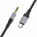 Кабель HOCO Fresh Digital Audio Conversion Cable Type-C UPA26 | 1m, DAC |
