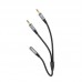 Кабель HOCO 2-in-1 3.5 headset audio adapter cable UPA21 (female to 2male) | 0.25M |