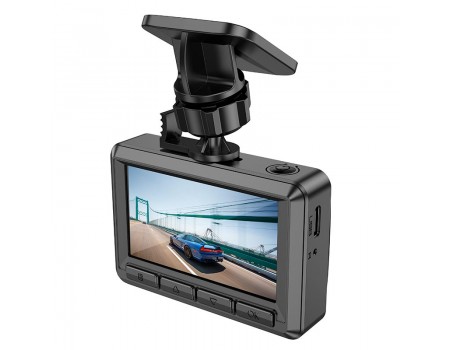 Відеореєстратор HOCO Driving recorder with display DV2 | 2.45", 1080p/30fpsi |