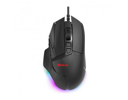 Миша ігрова XTRIKE ME GM-520 gaming mouse RGB |800-12800 6 step DPI, USB|