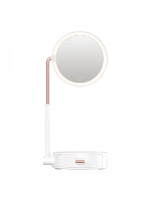Дзеркало BASEUS Smart Beauty Series Lighted Makeup Mirror with Storage Box |3 Level touch brightness| (DGZM-02)
