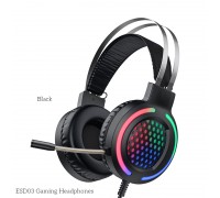 Наушники НОСО Gaming LED Headphones ESD03