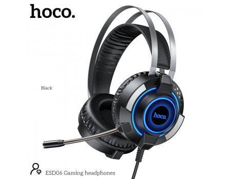 Наушники НОСО Gaming headphones Hi-Res ESD06