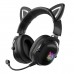 Наушники ONIKUMA Bluetooth Gaming CAT with LED B100 (B20) |BT5.0, 15-22h|