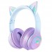 Наушники ONIKUMA Bluetooth Gaming CAT with LED B90