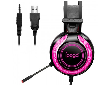 Наушники iPega Gaming with RGB LED PG-R015 Gaming headset |3.5mm, Noice Reduction|