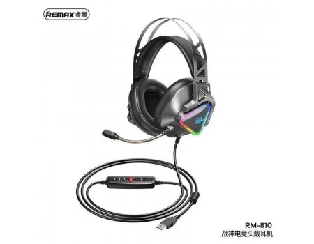 Наушники REMAX LED Wargod Series Gaming Headphone RM-810 |USB 7.1|