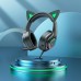 Наушники HOCO Cute cat luminous cat ear gaming headphones W107