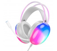 Наушники HOCO Rich gaming headphones W109 RGB |AUX+USB, 2m|