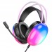 Наушники HOCO Rich gaming headphones W109 RGB |AUX+USB, 2m|