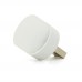 Фонарик LED USB, 1W, White, Box