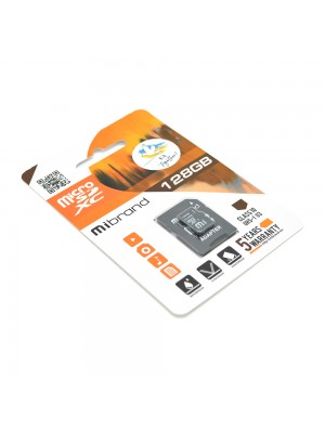 Карта памяти Mibrand microSDHC Class 10 UHS-I, 128GB