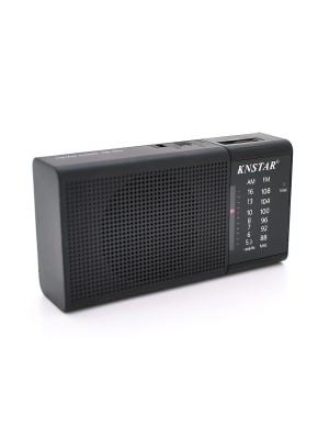 Радио Knstar KB-800, FM/AM/SW радио, Black, Box