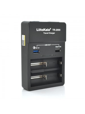 ЗУ универсальное Liitokala Lii TR-2000 + USB1-QC 3.0, USB2-5V 2.4 A