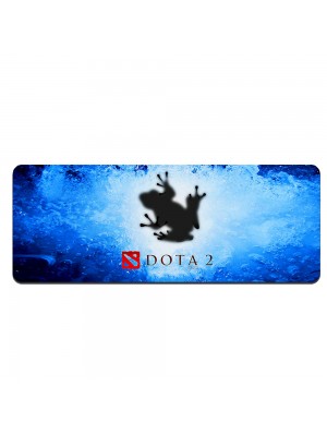 Коврик 300*700 тканинний DOTA2 "Frog", товщина 2 мм, колір Blue, OEM