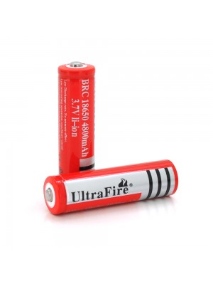 Аккумулятор Li-ion UltraFire18650 4800mAh 3.7V, Red, 2 шт в упаковке, цена за 1 шт