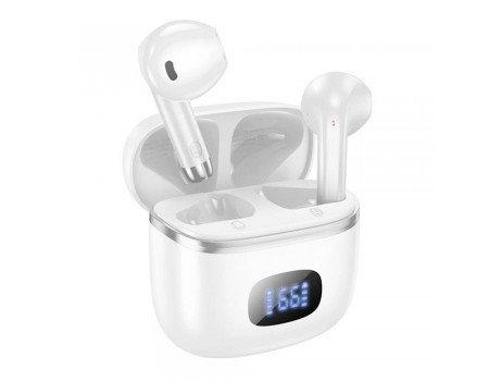 Наушники Bluetooth HOCO EQ1, White, Кейс