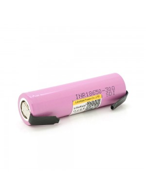 Аккумулятор 18650 Li-Ion LiitoKala Lii-30Q-N, 3000mah (2900-3100mah), 27A, 3.7V (2.5-4.25V), Pink, PVC