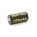 Аккумулятор 16340/CR123 Li-Ion Soshine 16340P-3.7-700 Protected, 700mAh, 0.7A, 4.2/3.6/2.75V, Black