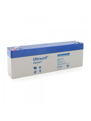 Акумуляторна батарея Ultracell UL2.4-12 AGM 12V 2,4Ah (178 x 35 x 60) White Q10